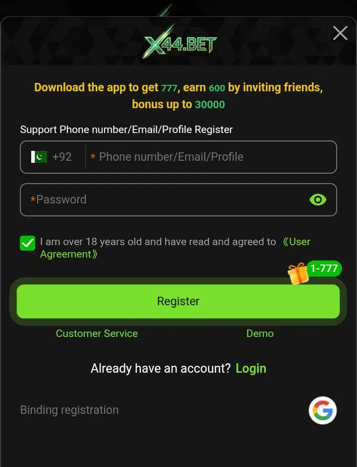 X44 vip bet