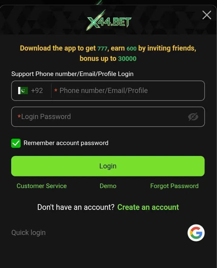 X44 vip bet